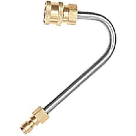 Rallonge pour nettoyeur haute pression 6,75 pouces 3600 PSI en acier inoxydable, barre coudée en forme de U (1/5)
