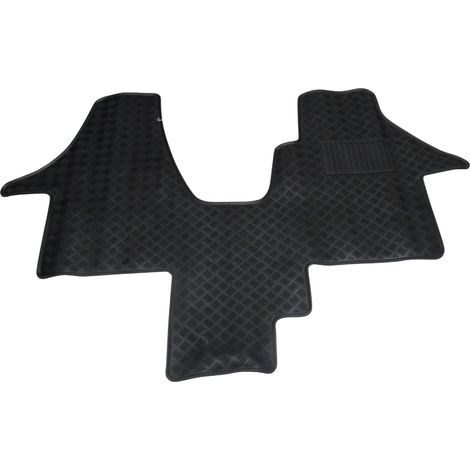 VW Transporter Van Rubber Flooring &x28T5 T6 Heavy Duty Tailored Non Slip Mats&x29 (1/5)