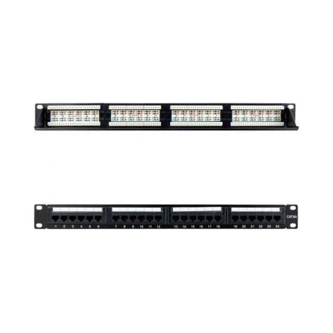 Cat6a 24p 19" Utp Patch Panel Nanocable 10.21.4124