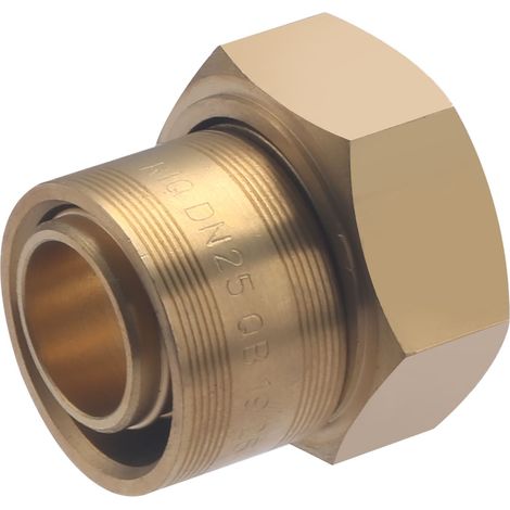 Raccord femelle écrou libre à glissement pour tube PER NOYON & THIEBAULT Ø25 - F26x34 (1')