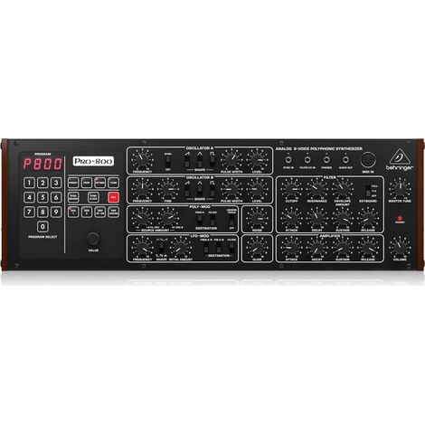 Behringer PRO800 Sintetizador polifónico analógico de 8 voces (1/5)
