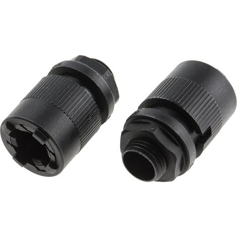 Raccord de gaine RS PRO PG9, taille 16mm en Nylon 66 ( Prix pour Paquet de 10 )