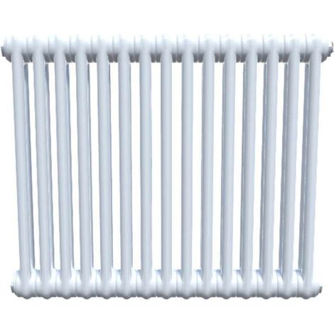 Bircham - White 2 Column Radiator H600mm x W701mm