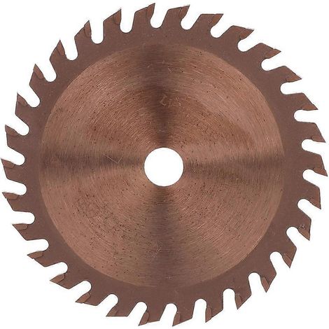 Kreissägeblatt aus Bronze-Hartmetall, Trennscheibe für Metall und Kunststoff, Holzbearbeitungswerkzeug, 85 x 10 x 30 Zähne