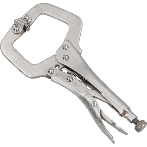 6" Mini C Verrouillage à glissière/Collier/Soudage/Mole/Grip Vice réglable. (1/5)