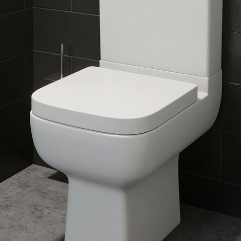 Affine Amelie Soft Close Square Toilet Seat