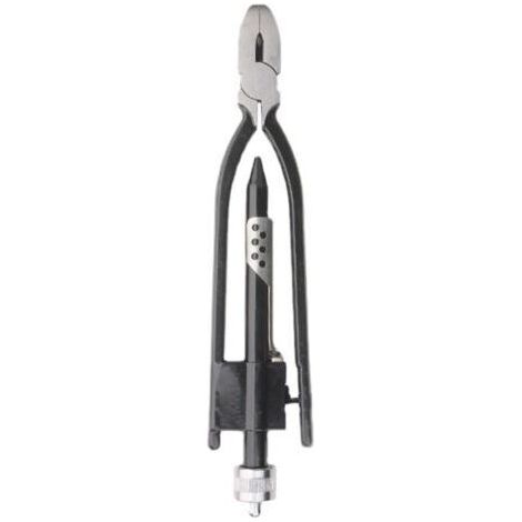 BUNTHAUS Pince Torsadée Réversible pour Fil Pince à Freiner Pince de Torsion en Acier Durable Pince à Torsader Pince de Fixation pour Fil de Sécurité Pince