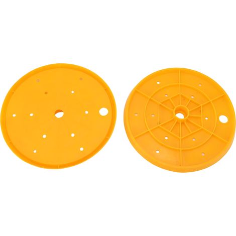 Insert de pot de fleurs rond avec trous de drainage. Utilisez moins de terreau. Convient pour le jardinage intérieur et extérieur. Amovible. 25,4 cm / 10 pouces. (1/5)