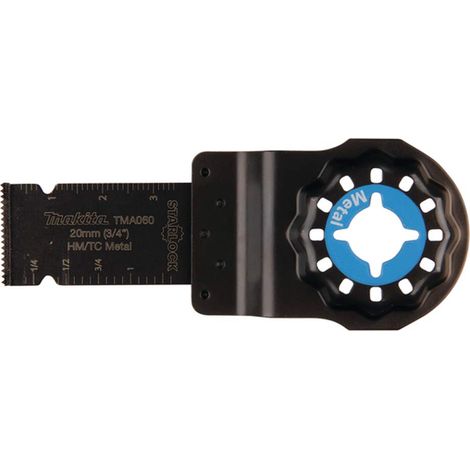 LAME PLONGEANTE BIM METAL 20x40MM TMA060 MAKITA B-64945 (1/5)