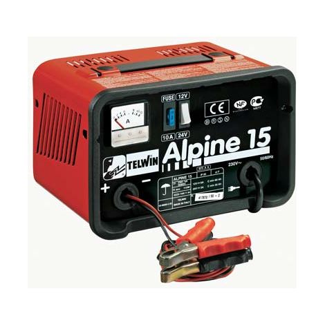 CARICABATTERIA ALPINE 15 TELWIN  VOLT 12/24 AH 6030/11540