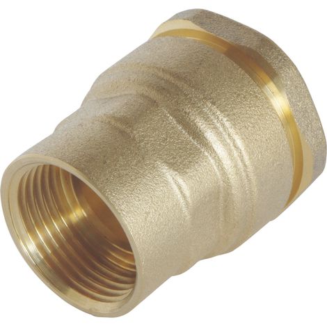 Raccord laiton droit SUMO pour tube PE Ø25 mm - Femelle 3/4