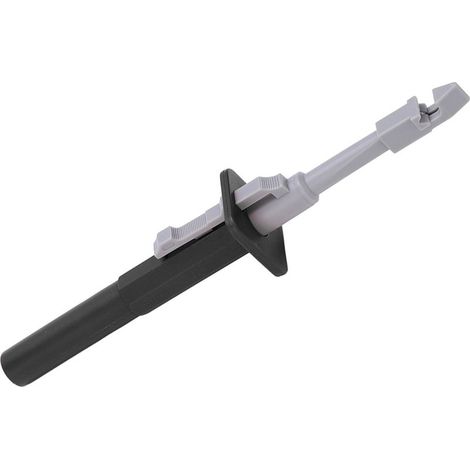 J.30020 Sonde de perçage sans fil avec clip, sans perte et sans rupture, avec prise jack 4 mm pour multimètres, noir (1/5)