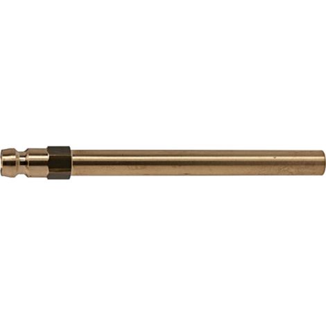 Riegler Stecknippel-Rohr DN 6, Rohr-Außen-Ø 10 mm, SW 11, Länge 100 mm (1/2)
