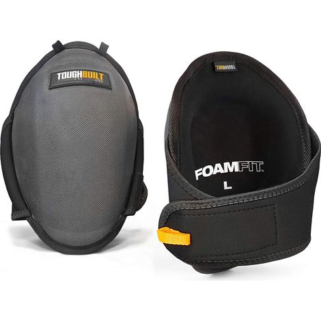 ToughBuilt FoamFit TB-KP-2B Ginocchiere Nero Comfort
