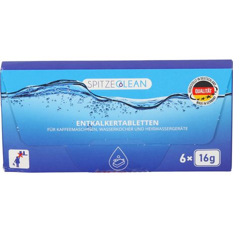 Pastiglie decalcificanti per macchine da caffè, Spitze Clean 6x16g (1/5)