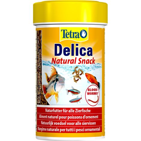 Delica Larves moustique 8g - 100 ml nourriture pour poissons d'ornement - Tetra (1/2)