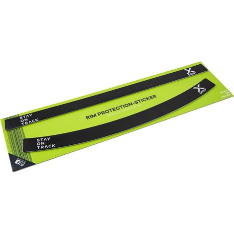 Lámina protectora X-grip para llantas (juego delantero y trasero) de 18/19/21 pulgadas, color negro. (1/2)