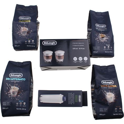 Delonghi - koffie essential pack, set de degustación. - 8004399020764 - 8004399020764