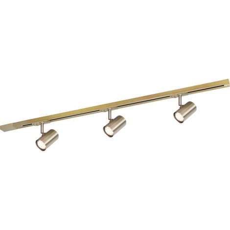 Rail 1 m bronze antique, 3 spots GU10 Italux Marvi (1/3)