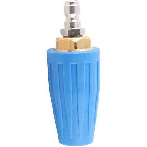 Accessoires de Nettoyeur Haute Pression Tête de Pulvérisation Lotus Bleue 3000psi- (1/2)