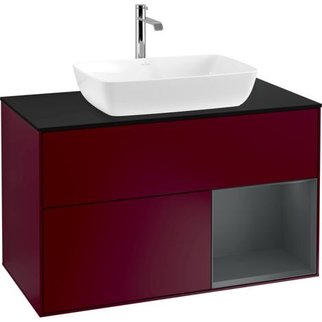 Villeroy & Boch F782HGHB Meuble sous-lavabo Finion F78 (1/2)