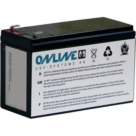 Ersatzbatterie - Online-USV-Systeme - ZINTO 800 Modell 2017