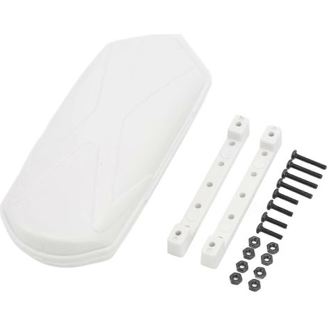 Coffre de toit haute fidélité pour voiture RC SCX 24 1/24, blanc. (1/5)