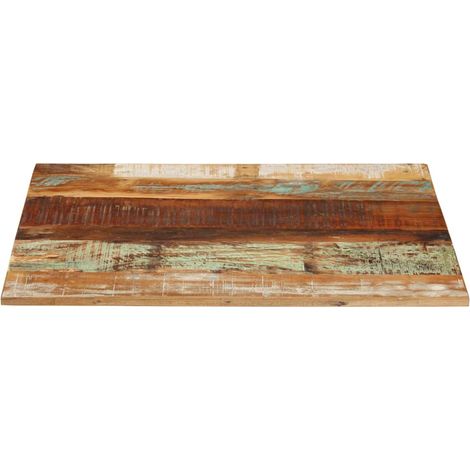 Maison Exclusive - Piano Tavolo Rettangolare 70x80 cm 15-16 mm Legno di Recupero (1/5)