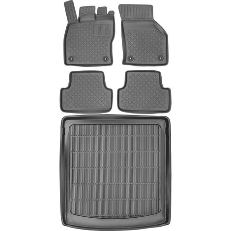 Ensemble de tapis de sol et de coffre pour Volkswagen Golf VII Variant / Kombi (2012-2020).