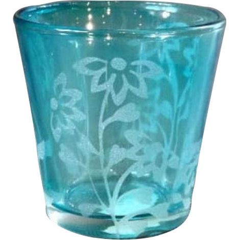 Candelabro blu 6 cm