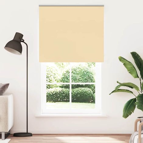 Verdunkelungsrollo Beige 120x230 cm Stoffbreite 116,6 cm