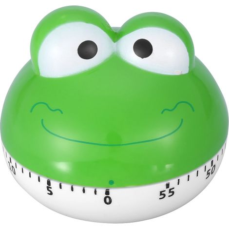 Niedlicher mechanischer Kochtimer in Form eines Cartoon-Schweins zur Zubereitung von Speisen
