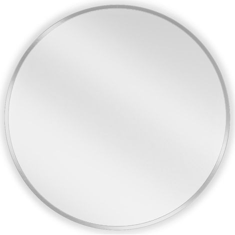 Mexen Loft rundes Badezimmerspiegel 60 cm, Rahmen aus Inox - 9850-060-060-000-10 (1/5)