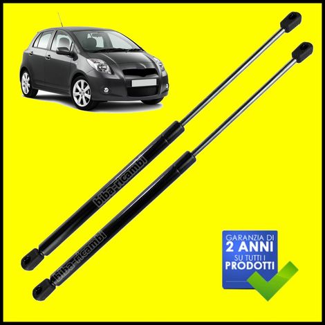 Ammortizzatori molle a gas pistoni pistoncini portellone bagagli toyota yaris ii