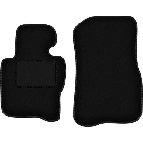 Alfombrillas delanteras para BMW 4 F33 xDrive (2013-) negras (1/5)