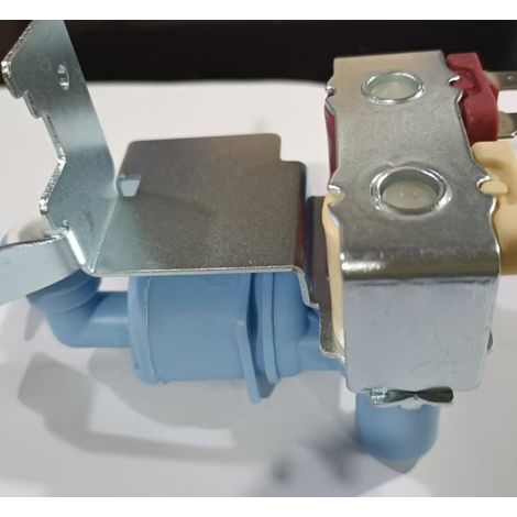 Universal model of a double water inlet solenoid valve and ice maker valve for refrigerators W10420083/K-78090-AM (1/4)