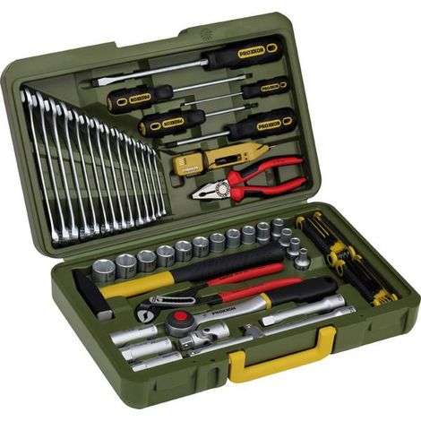 Proxxon 23650 Set di Utensili 47 pezzi nero resistente (1/2)