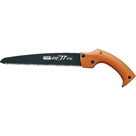 BAHCO serrucho podar 28cm. 4128 jt-h , Serrucho de poda profesional 4128JT. - Tamaño: 280 mm. - Serrucho de poda profesional especialmente diseñado para viñedos y árboles frutales. (1/2)