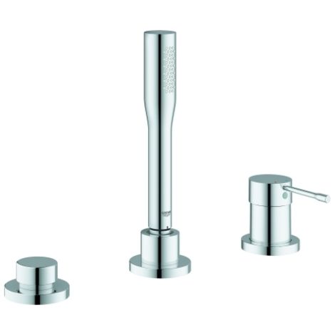 Grohe Essence 3-Loch Einhand-Wannenkombination , mit Handbrause,