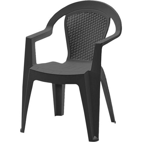 Sedia bistrot Sofia antracite