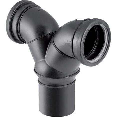 Geberit 310923141 Silent-db20 Coude double de raccordement 90° (1/4)