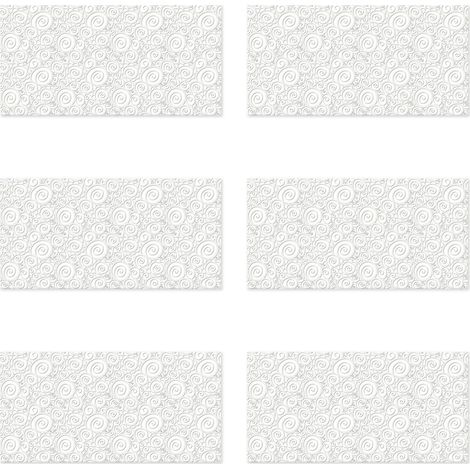 Lupia - Set 6 pezzi Pannelli di Rivestimento parete e altre superfici Decorazione Modulare 50x100 cm SPIRAL KLIMT (1/4)