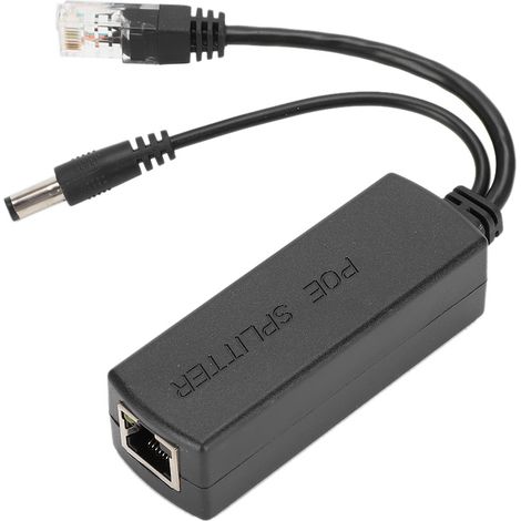 DC48V vers DC12V Adaptateur POE Séparateur Injecteur Module Parafoudre (1/5)
