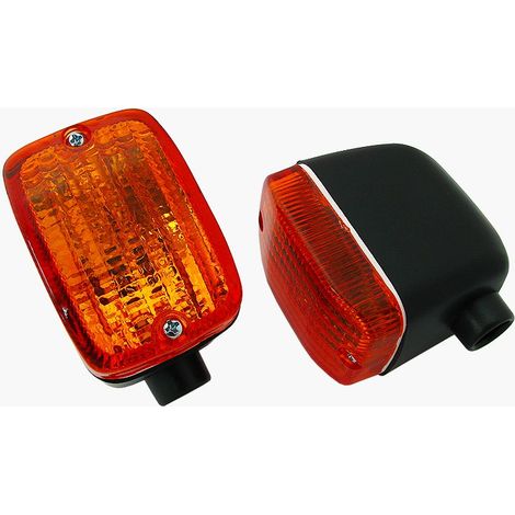 Intermitente EMGO 2025/02 para BMW R 45 / 50 / 60 / 65 / 75 / 80 / 90 / 100 R / S / T / RT / RS / GS / PD, K 1100 LT, K 75 / 100 C / S / RT / LT delantero / trasero (OEM: 63231358179) (muestra origina