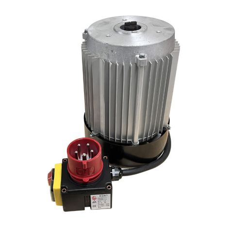Ersatzmotor Industriemotor 400V 12A 3,0kW + Schalter Motor Holzspalter