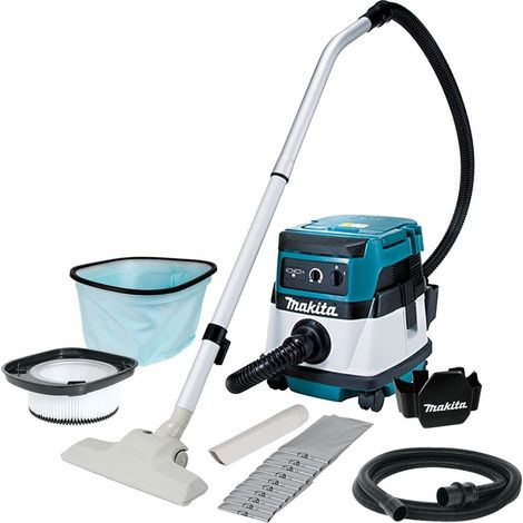 MAKITA DVC861LZ Twin 18v & 110v L class dust extractor (1/5)