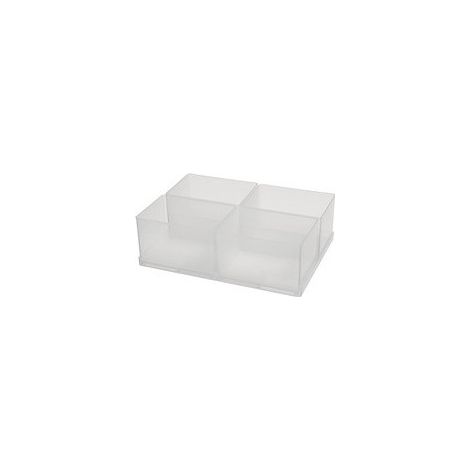 raaco 80 4xBA7-1 Inserto per valigetta porta minuteria (L x A x P) 220 x 69 x 160 mm Contenuto 1 pz. (1/3)