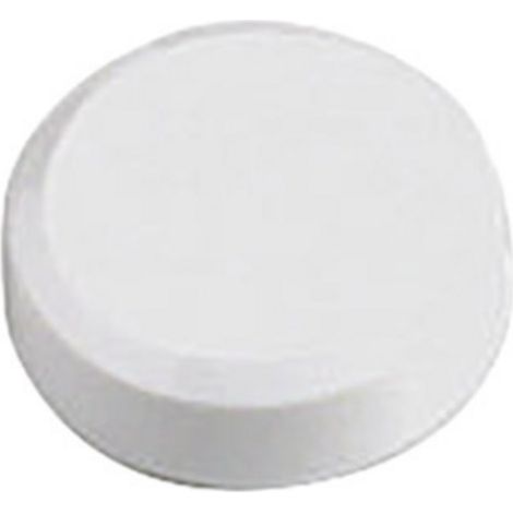 Maul Magnet MAULpro (Ø x H) 20 mm x 8 mm rund Weiß 20 St. 6176102 (1/2)