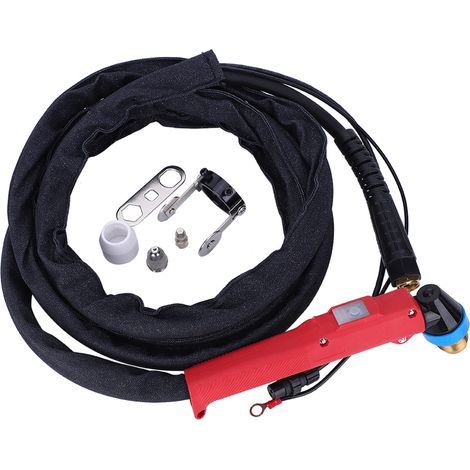 Pistolet de Découpe P80, Câble 80A de 4M, Allumage HF, Torche de Découpe Compatible avec la Norme P80 pour Machine de Découpe 80A. (1/5)