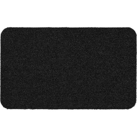 Tapis d'Entrée Grattoir "Odin" 45x75cm Noir (1/4)